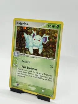 Pokemon TCG Nidorina EX FireRed LeafGreen 40/112 holo uncommon 2004 LP - Image 2