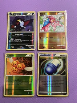 Pokemon TCG HGSS Undaunted Reverse Holo bundle x4 - LP - Image 1