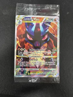 Lucario VSTAR (SWSH291) Pokemon Crown Zenith Black Star Promo Sealed (2023) - Image 1