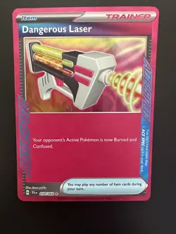 Dangerous Laser - SV: Shrouded Fable (SFA) 058/064 ACE SPEC Rare Pokemon TCG - Image 1