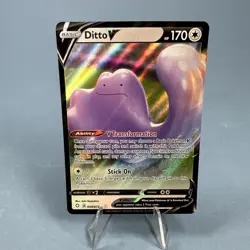 Ditto V 050/072 Shining Fates Ultra Rare Pokemon TCG NM 🔥 - Image 1