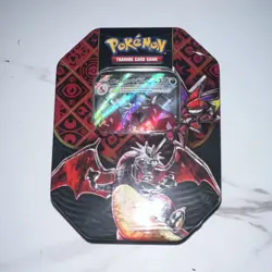 Pokemon- Paldean fates Charizard EX tin - Image 1