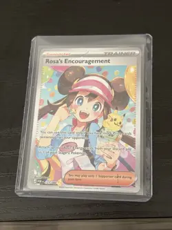 Rosa’s Encouragement SIR 123/088 - Pokemon Mega Evolution Perfect Order English - Image 1