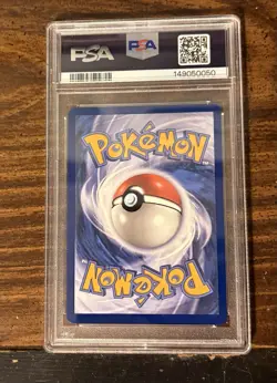 2025 Pokemon Meowth Illustration Rare 106/094 Phantasmal Flames PSA 9 - Image 2