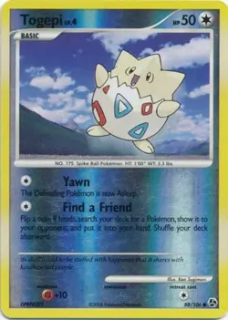 Togepi - 88/106 - Common - Reverse Holo - Great Encounters #88 Pokemon TCG - Image 1