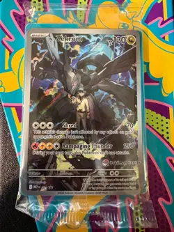N's Zekrom 031 Ascended Heroes ETB Promo Pokemon Center Stamp - SEALED IN HAND - Image 1