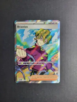 Brassius 135/131 Pokemon TCG S&V Prismatic Evolutions Ultra Rare Holo NM - Image 2
