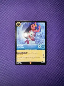 Moana - Curious Explorer 155/204 Winterspell Legendary Disney Lorcana TCG - Image 1
