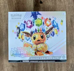 Pokemon TCG Scarlet Violet Prismatic Evolutions Elite Trainer Box ETB New Sealed - Image 1