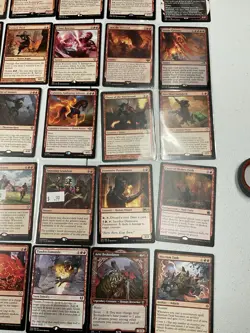 Magic The Gathering Rare/Mythic Lot (42) Red Card Lot - Image 3