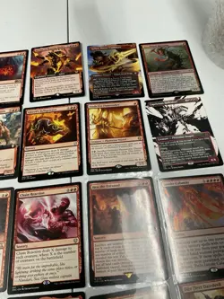Magic The Gathering Rare/Mythic Lot (42) Red Card Lot - Image 4