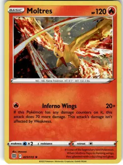 Moltres (Cosmos Holo) Promo Miscellaneous Cards & Products 021/172 LP - Image 1