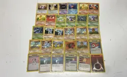 Mixed Vintage Pokemon First Generation Non Holo Trading Card Bundle (Set Of 30) - Image 1