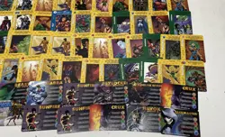 Vintage 1995-1998 Marvel Overpower Trading Card Bundle (Set Of 72) - Image 4