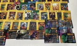 Vintage 1995-1998 Marvel Overpower Trading Card Bundle (Set Of 72) - Image 4