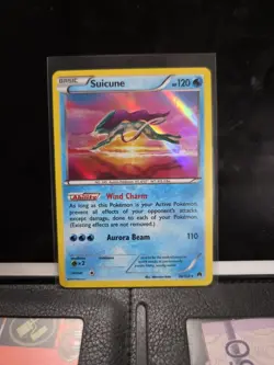 Pokemon TCG Suicune Breakpoint 30/122 Holo Rare Card MP Condition - Image 1