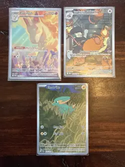 Destined Rivals NM Illustration Rare Card Lot Of 3 - Image 1
