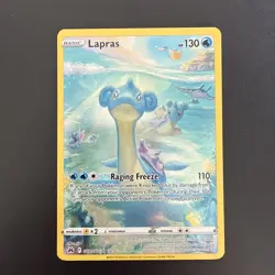 Pokemon TCG Crown Zenith Lapras Card GG05/GG70 Galarian Gallery - Image 1