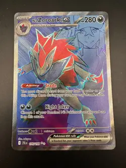 Pokemon TCG : 175/159 N's Zoroark ex : Rare Ultra Card : Journey Together - Image 1