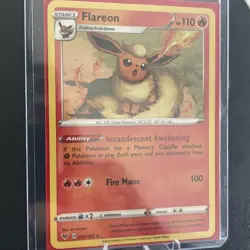Pokemon TCG Flareon Non Holo 026/185 Vivid Voltage Card 2022 Mint Condition Rare - Image 1