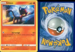 CARD POKEMON 2019 -GIOCO DI SQUADRA 20/181 LITTEN-MINT,NEW,EDICOLA PERFECT - Image 1