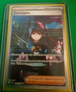 Cassiopeia Trainer Holo Card Pokemon TCG S&V Shrouded Fable 094/064 - Image 1