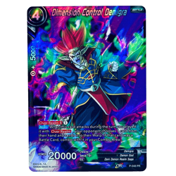 Dragon Ball Super Card Game Dimension Control Demigra Foil Promo Card - Image 1