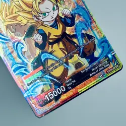 Dragon Ball Super Trading Card Game Son Goten & Trunks, Back to Back Foil EX - Image 3