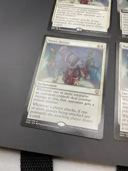 x4 MTG Norn’s Decree Phyrexia All Will Be One Playset (4) - Image 2