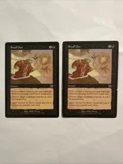 Mtg Snuff Out x2 - Magic the Gathering Snuff Out Mercadian Masques - Image 1