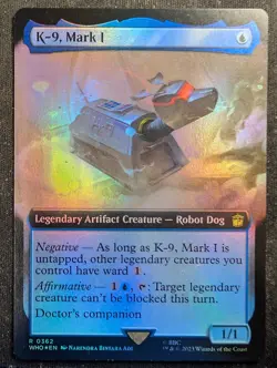 K-9, Mark I - Foil Extended - Doctor Who (MTG) - Image 1