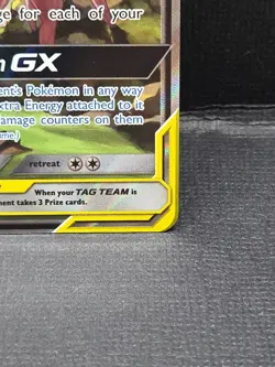 Pokemon Espeon & Deoxys GX Tag Team SM240 Black Star Promo Full Art Holo Ultra - Image 4