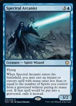 Spectral Arcanist [Innistrad: Crimson Vow Commander] Magic MTG - Image 1