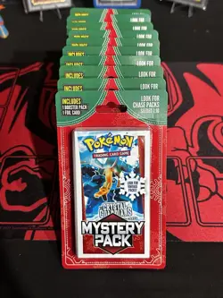 Pokemon Mystery Pack Sealed Seeded 1:10. EX Crystal Guardians Vintage Packs - Image 1