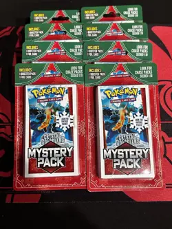 Pokemon Mystery Pack Sealed Seeded 1:10. EX Crystal Guardians Vintage Packs - Image 2