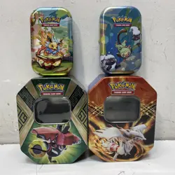 Mixed Pokemon TCG Empty Tins, Accessories, and Collectibles Bundle - Image 3