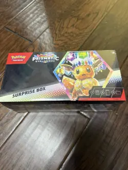 Pokemon TCG Scarlet & Violet 8.5 Prismatic Evolutions Surprise Box - Image 1