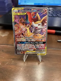 Pokemon Charizard & Braixen GX Promo Holo TAG TEAM GX SM230 (Read Description!) - Image 1