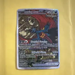 Pokemon Roaring Moon ex 162/187 SV: Prismatic Evolutions Special Illustration R… - Image 1