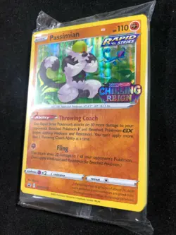 Pokemon Passiman SWSH115 Chilling Reign Prerelease Promo New Sealed - Image 2