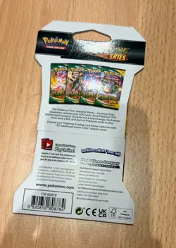 Pokemon TCG Evolving Skies Sleeved Booster Pack New Sealed - Sylveon - Image 2