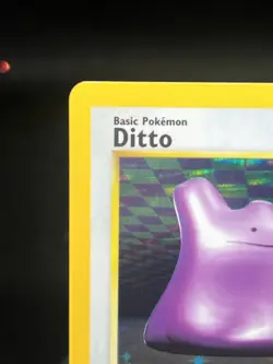 Pokemon TCG Ditto 3/62 Fossil Holo Rare MP - Image 2