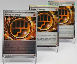 Pokemon TCG: x3 Rocky Fighting Energy 087/088 Perfect Order - NM Holo/Rev Holo - Image 1