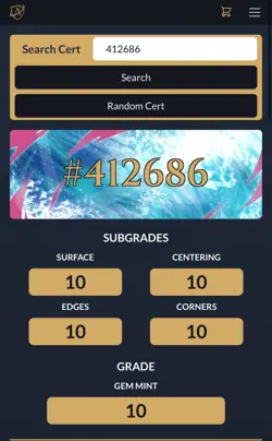 Ace 10 Pokemon TCG 2016 Evolutions Mega Blastoise EX #102/108- Perfect Subgrades - Image 3