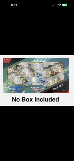Pokemon TCG: Crown Zenith Sea and Sky Premium Collection 🆕✅ read description - Image 1