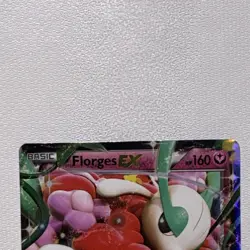 Pokemon TCG XY Phantom Forces Florges EX 67/119 Full Art Ultra Rare Holo - Image 2