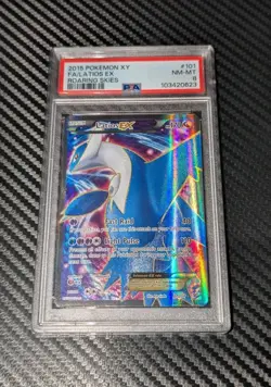 🌿PSA 8🌿420 (cert.)🌿Stoner Latios EX Roaring Skies - Pokemon XY Full Art NM-MT - Image 2