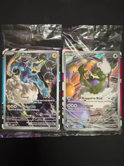 Thundurus SVP 209 & Tornadus SVP 210 POKEMON CENTER Sealed Promo SET - Image 1