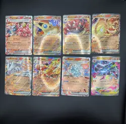 Pokemon TCG Fire Type Ex Lot Of 8 Near Mint/NM Condition - Image 1