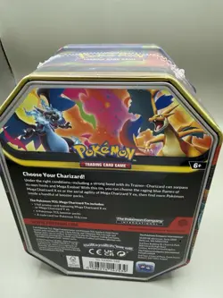 Mega Charizard X Tin New/Factory Sealed Pokemon TCG - Image 2
